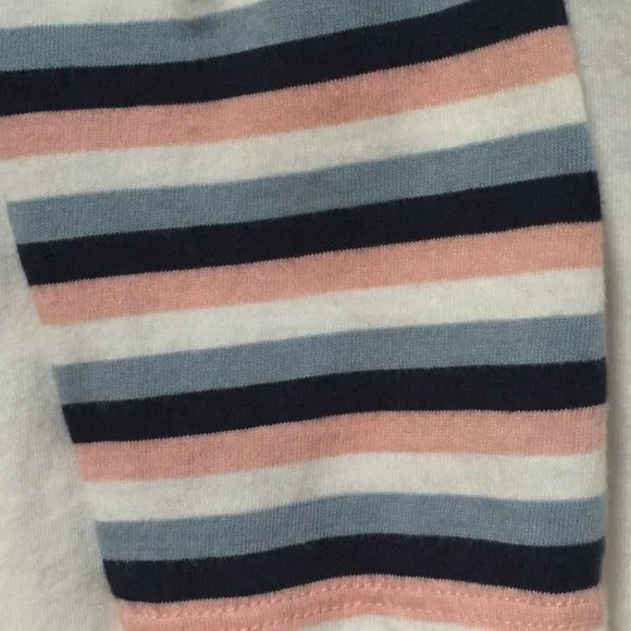 Boden long sleeve t-shirt with striped cuffs  Size M - Picture 4 of 7